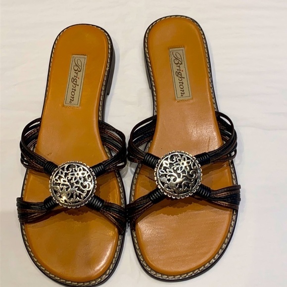 Broughton Shoes - Brighton Ornate Sandals Size 8.5 NEW